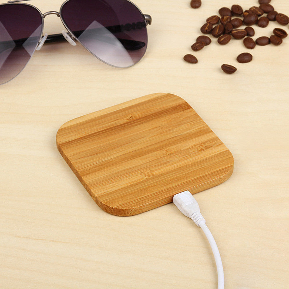Wooden Bamboo 5W Wireless Charger Wooden Bamboo 5W Wireless Charger